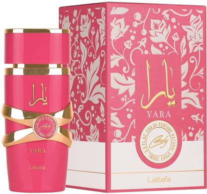 Lattafa Yara Candy For Women Long Lasting Eau De Parfum -100ml Eau de Parfum  -  100 ml