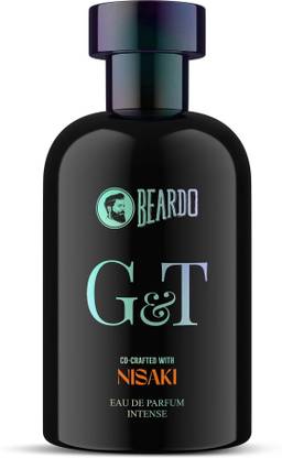 BEARDO G & T Perfume EDP INTENSE | CO-CRAFTED WITH NISAKI | Strong & Long Lasting Eau de Parfum  -  100 ml
