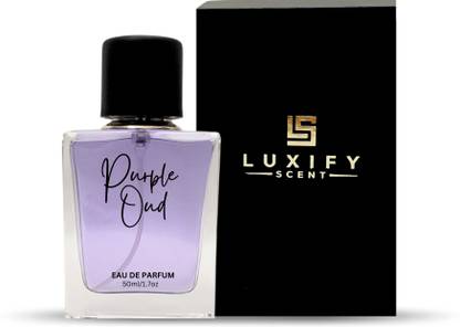 Luxify Scent Purple Oud Perfume | Long Lasting Fragrance | Luxury Gift Pack | Eau de Parfum  -  50 ml