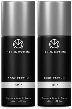 THE MAN COMPANY Body Perfume - Noir Pack of 2 Perfume  -  240 ml