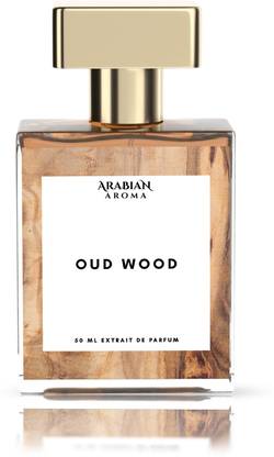 Arabian Aroma Oud Wood Perfume For Men, Long Lasting Smokey & Woody Fragrance for Him With Extrait De Parfum  -  50 ml