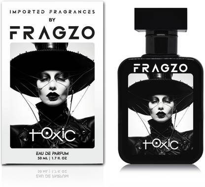 fragzo Toxic 50ml EDP Perfume for Women| Amber Honey Berry & Spicy Fragrance | Eau de Parfum  -  10 ml