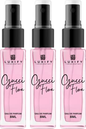 Luxify Scent Luxury Flora Perfume Set | Pure Parfum | 8ml x 3 | Extrait De Parfum  -  24 ml