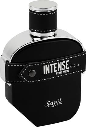 Sapil Intense Noir for Men – Aromatic Ambery scent – EDP spray fragrance – 100 ml Eau de Parfum  -  100 ml