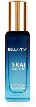 BELLAVITA SKAI AQUATIC Unisex Cologne Perfume For Men & Women Eau de Cologne  -  20 ml