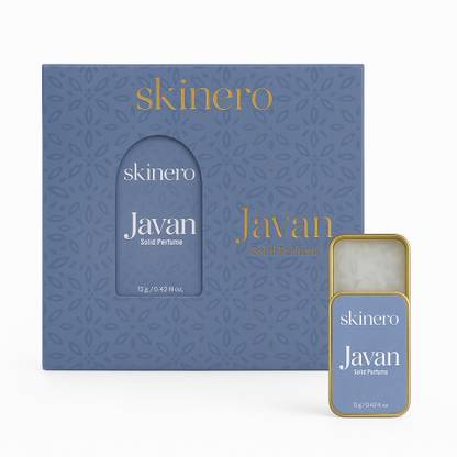 skinero Alcohol Free Javan Solid Perfume, Chemical Free, Strong & Lasting Fragrance Eau de Cologne  -  12 ml