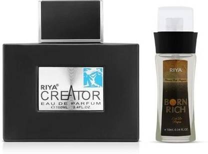 RIYA CREATOR Perfume 100 ML With 10 ML Born Rich | Long Lasting� Eau de Parfum - 110 ml