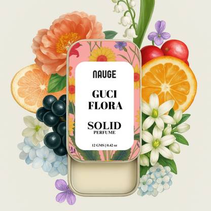 Nauge Guci Solid Perfume|Long-Lasting Eau de Cologne Eau de Cologne  -  12 ml