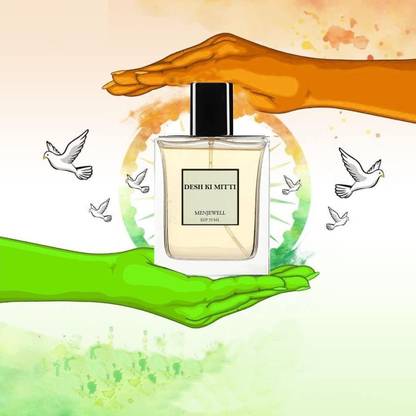 Menjewell DESH KI MITTI Perfume For Men & Women|Independence Day Special|Best Everyday Use Eau de Parfum  -  50 ml