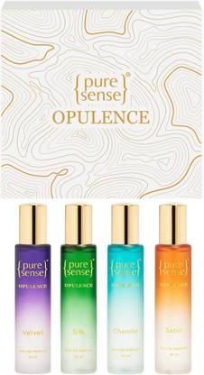 PureSense Opulence Perfume Gift Set (Silk + Velvet + Satin + Chenille) 4x25ml Eau de Parfum  -  100 ml