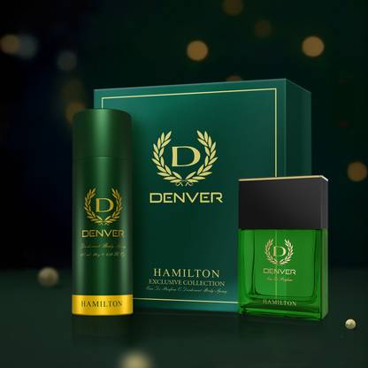 DENVER Hamilton Gift Set 70 ml + 200 ml Perfume  -  270 ml