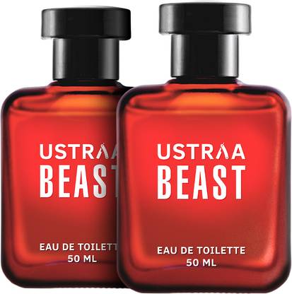 USTRAA Beast EDT Perfume - Set of 2 Eau de Toilette  -  100 ml