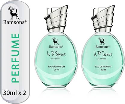 RAMSONS U R Sweet Pack of 2 Eau de Parfum  -  60 ml