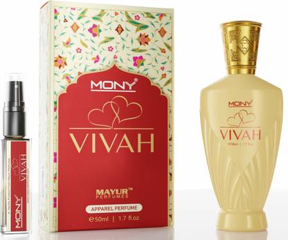 Mony Vivah Perfume Luxurious Long Lasting fragrance with Free Tester Perfume  -  50 ml