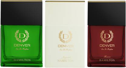 DENVER Honour, Imperial & Hamilton Perfume |Premium & Long Lasting 3 pack of perfume Eau de Parfum  -  70 ml