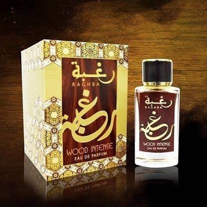 Lattafa RAGHBA BLACK , 100 ml edp for Unisex, Arabic Dubai Fragrance Eau de Parfum  -  100 ml