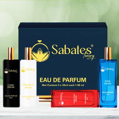 Qiao Classic All Time Classic Perfume Gift Set for Men & Women - Spray Upto 18 hrs Eau de Parfum  -  80 ml