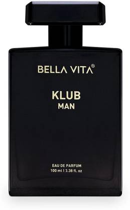 BELLAVITA KLUB MEN perfume with Notes of lemon, Pineapple & Apple |Long Lasting Fragrance| Eau de Parfum  -  100 ml