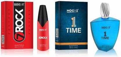 MOCHI 7 ROCK AND 1 TIME (PACK OF 2) Eau de Parfum  -  120 ml