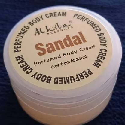 Al Hiba Perfumed Cream Sandal Body Cream (10gram) Perfume  -  10 ml