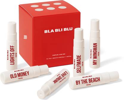 BLA BLI BLU The Game Changer Men Perfume Trial Set|6x7ml|Woody & Musky Notes|Long Lasting| Perfume  -  42 ml