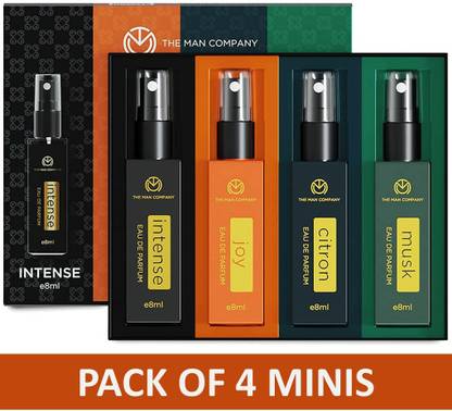 THE MAN COMPANY Perfume Gift Set - 8 ml* 4 Eau de Parfum  -  32 ml