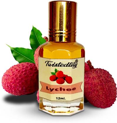 TWISTEDLILY Lychee Perfume Oil (roll-on,12ml. Pack of 1, Scents of Lychee) For Unisex Eau de Parfum  -  12 ml