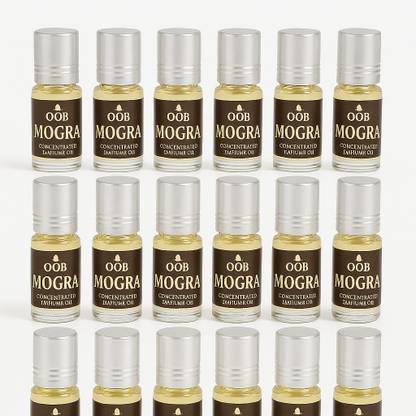 oob Mogra Roll on attar (alcohol free ) 2.5 ml each, pack of 18 pcs Perfume  -  45 ml