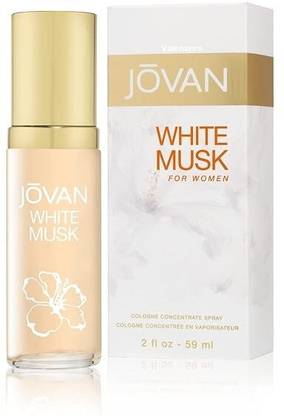 valenzers Jovan White Musk Perfume Eau de Cologne  -  59 ml