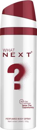 NEXT What? Perfumed Body Spray Deodorant Spray  -  For Men & Women