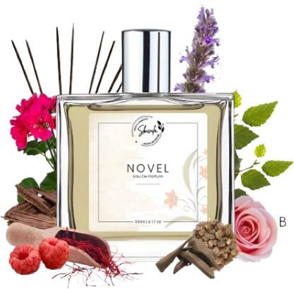 skivila NOVEL Perfume for Men & Women | Long Lasting Fresh Raspberry Fragrance - 50Ml Eau de Cologne  -  50.3 ml