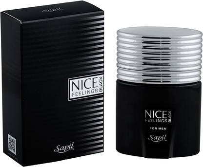 Sapil Nice Feelings Black Perfume (Imported From U.A.E) Eau de Toilette  -  75 ml