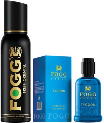 FOGG BLACK PARTY PERFUME FRESH ORIENTAL 120 ML & SCENT 30 ML Perfume  -  150 ml