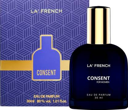 La French Consent Perfume For Women Premium Luxury Long Lasting Fragrance Scent Eau de Parfum  -  30 ml