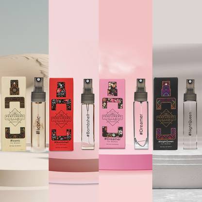 PERFUMERS CLUB #Iconic||#Bombshell||#Dreamer||#Nightqueen||Long Lasting||up to 24 hrs|| Eau de Parfum  -  32 ml