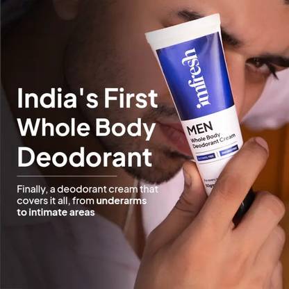 FLIXY 11imfresh Men & WOMEN Whole Body Deodorant Cream Perfume - 50 ml Eau de Cologne  -  50 ml
