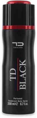 Tom & Darin TD BLACK 200 ML DEODORANT Perfume - 200 ml Perfume  -  200 ml