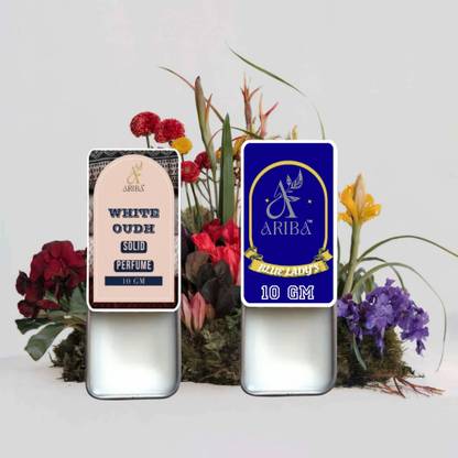 Ariba PURFUME SOLID WHITE OUDH &BLUE LADY 10 ML Eau de Cologne  -  1 ml