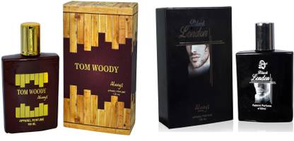 Always Tom Woody & Black London Perfume 100ML Each (Pack of 2) Eau de Parfum  -  200 ml