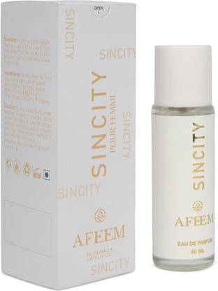 Afeem SinCity - Temptation Unleashed Seductive Perfume Noir Eau de Parfum  -  40 ml