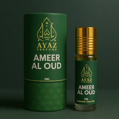 Ayaz AMEER AL OUD | Original & Long-Lasting Fragrance| Freshening Floral Attar - 6ml Floral Attar