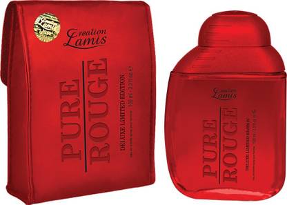 CREATION LAMIS Pure Rouge EDT Spray For Men 100ml Eau de Toilette  -  100 ml