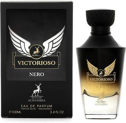 Maison Alhambra Victorioso Nero Long Lasting Unisex Eau De Parfum -100ml Eau de Parfum - 100 ml