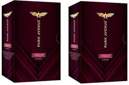 PARK AVENUE Conquer Perfume 50 Ml *2 Pcs Eau de Parfum  -  100 ml