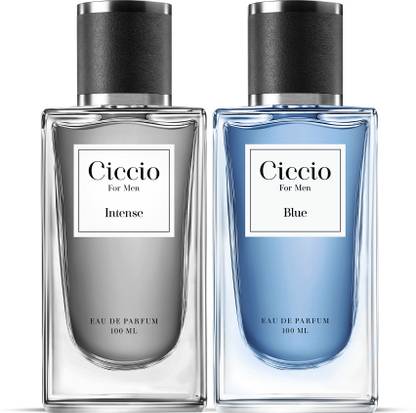 Ciccio Blue & Intense Long Lasting Luxury Fragrance Combo Eau de Cologne  -  100 ml