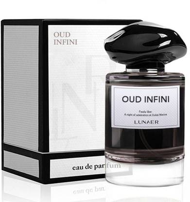 Lunaer Oud Infini Perfume, Long Lasting Woody, Spicy & Fruity Notes Eau de Parfum  -  50 ml