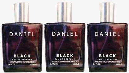 fafery DANIEL BLACK PACK OF 3 EACH 100 ML Eau de Parfum  -  300 ml