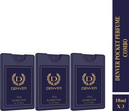 DENVER Hamilton Pride 18 ml Pocket Perfume Combo Eau de Parfum  -  54 ml