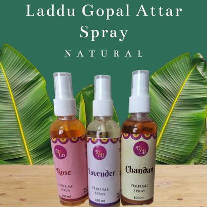 GARVIKA LADDU GOPAL ATTAR/ITTAR SPRAY FRAGRANCE PACK OF 2 ,8ML EACH Perfume  -  50 ml