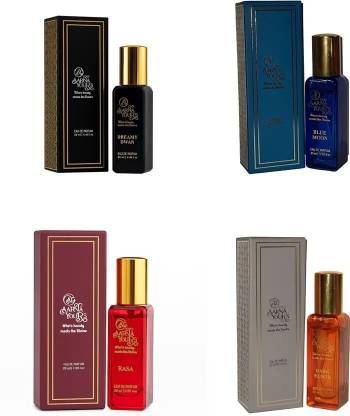 AARNAYOURS Luxury Eau De Perfume Rasa Dark Elixir Blue Moon Dreamy Dwan pack of 4 Eau de Parfum - 80 ml
